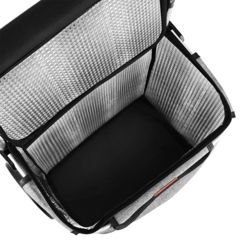 NC4305 WÓZEK NA ZAKUPY SKŁADANY PREMIUM 50L SZARY NILS