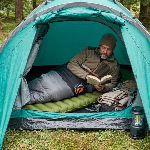 NC4402 ZIELONA MATA Z WBUDOWANĄ POMPKĄ NILS CAMP