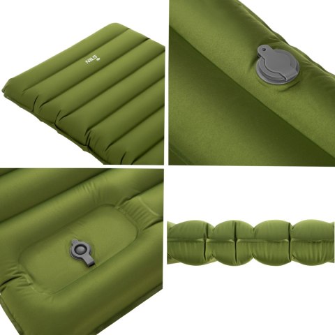 NC4402 ZIELONA MATA Z WBUDOWANĄ POMPKĄ NILS CAMP