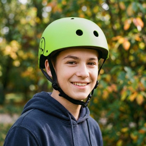 MTW001-2 KASK ZIELONY M(55-58CM) NILS EXTREME