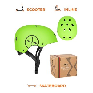 MTW001-2 KASK ZIELONY S(52-56CM) NILS EXTREME