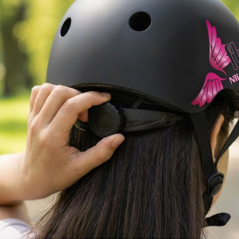 MTW001 FLY KASK RÓŻOWY XS(48-52CM) NILS EXTREME