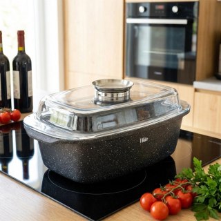 Orion Brytfanna Prostokątna 5,4 L Granitica Line Indukcja VILDE do Pieczenia