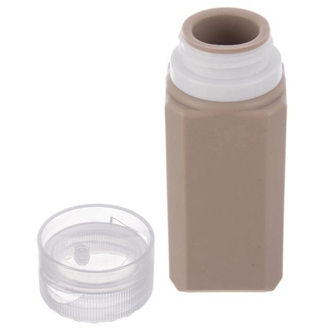 Orion Butelki Podróżne Zestaw 4 szt. Silikon 90 ml ORION Szczelne Etui 16 x 16 cm