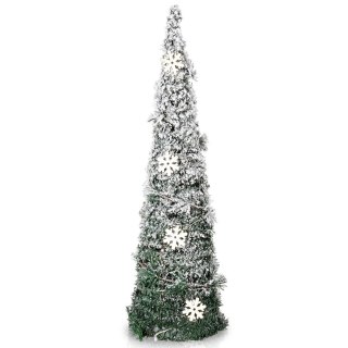 Orion Choinka Stożek Zielona 60 cm 30 LED z Timerem Dekoracja Świąteczna