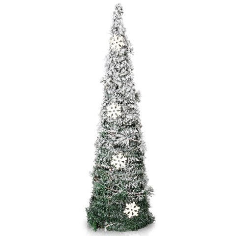 Orion Choinka Stożek Zielona 60 cm 30 LED z Timerem Dekoracja Świąteczna