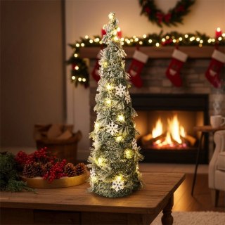Orion Choinka Stożek Zielona 60 cm 30 LED z Timerem Dekoracja Świąteczna