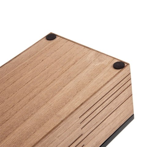 Orion Chustecznik Drewniany MDF Loft Line Czarna Pokrywa ORION na Serwetki