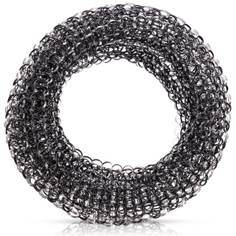 Orion Druciak Metalowy Czarny 8 cm do Przypaleń Garnków Grilla Rusztu