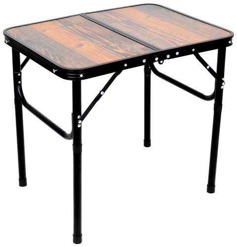 STOLIK TURYSTYCZNY SKŁADANY KEMPINGOWY 60X45X25-56CM DREWNO