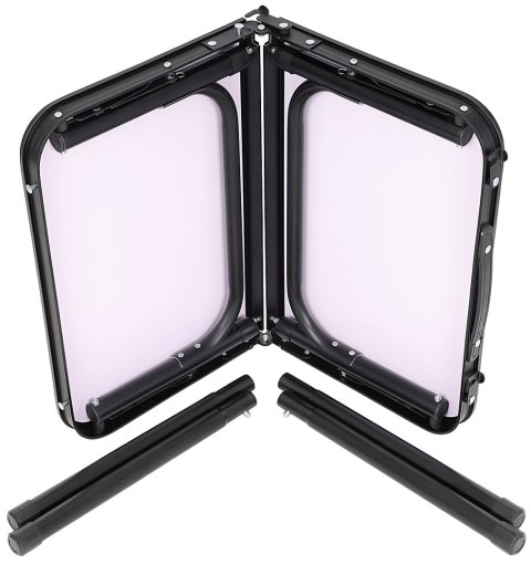 STOLIK TURYSTYCZNY SKŁADANY KEMPINGOWY 60X45X25-56CM DREWNO