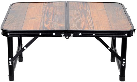 STOLIK TURYSTYCZNY SKŁADANY KEMPINGOWY 60X45X25-56CM DREWNO