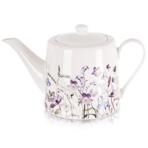 Orion Dzbanek Porcelanowy do Kawy Herbaty 1 L Louka Polne Maki i Kwiaty