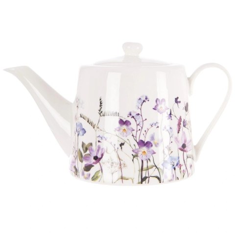 Orion Dzbanek Porcelanowy do Kawy Herbaty 1 L Louka Polne Maki i Kwiaty