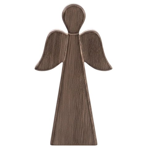 Orion Figurka Anioł Drewno Mango 24 cm Naturalna Ozdoba Loft Prezent