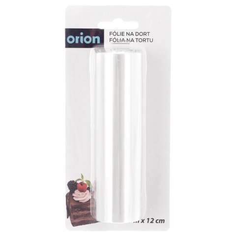 Orion Folia Rantowa do Tortów 12 cm x 5 m Acetatu do Wysokich Ciast i Deserów