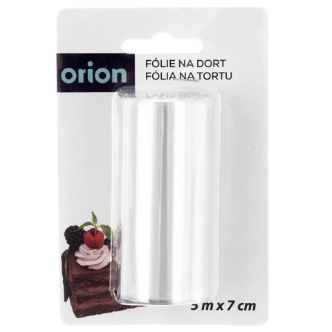 Orion Folia Rantowa do Tortów 7 cm x 5 m Acetatu do Formowania Ciast