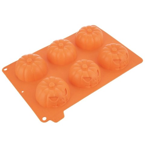 Orion Forma Silikonowa 6 x Dynia Halloween do Ciastek i Babeczek ORION