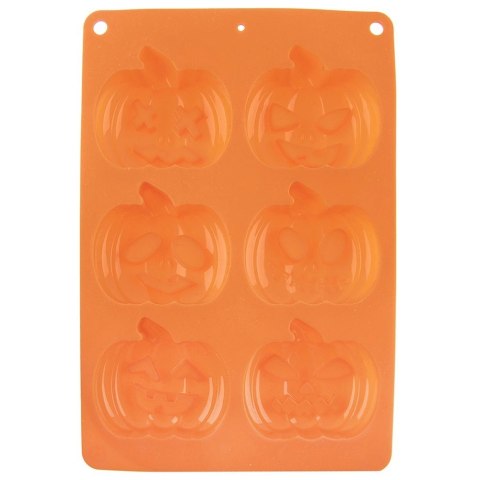 Orion Forma Silikonowa 6 x Dynia Halloween do Ciastek i Babeczek ORION