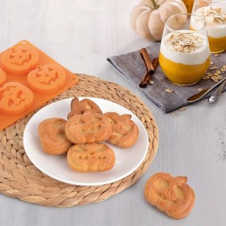 Orion Forma Silikonowa 6 x Dynia Halloween do Ciastek i Babeczek ORION