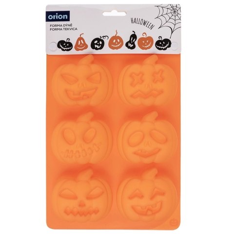 Orion Forma Silikonowa 6 x Dynia Halloween do Ciastek i Babeczek ORION