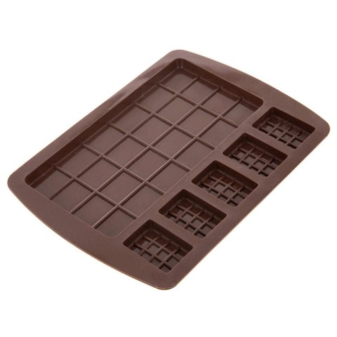 Orion Forma Silikonowa do Czekolady 1 Duża i 5 Mini Tabliczek ORION