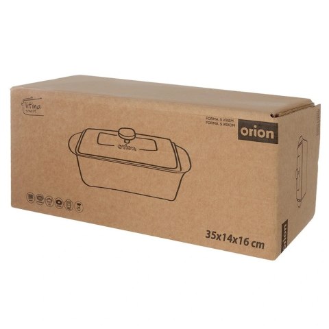Orion Forma do Chleba z Pokrywką Żeliwna ORION Litina Smalt 35 cm, 3 l