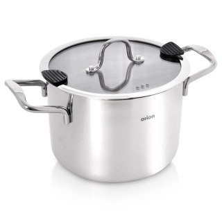Orion Garnek Stalowy 4,6 L Venice System Odcedzania Indukcja 20 cm ORION