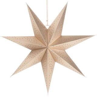 Orion Gwiazda dekoracyjna papierowa ażurowa złota 60 cm