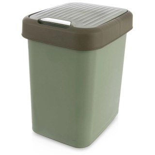 Orion Kosz na Śmieci Uchylny ORION 12 L Pojemnik na Odpady Tworzywo Zielony