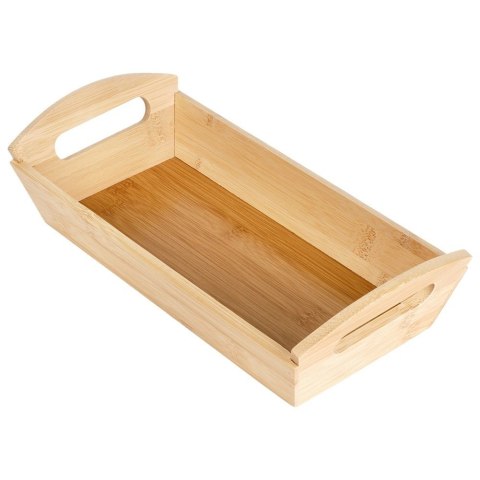 Orion Koszyk na Pieczywo Bambusowy 29 x 14 cm z Uchwytami VILDE Drewniany