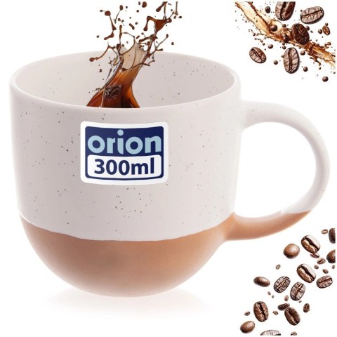 Orion Kubek Kamionka 290ml Szary Matowy z Uchem do Kawy Herbaty ORION AGD
