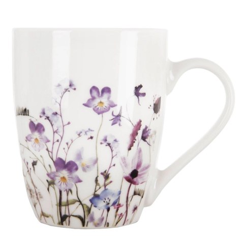 Orion Kubek Porcelanowy 360 ml Louka do Kawy Herbaty w Polne Kwiaty