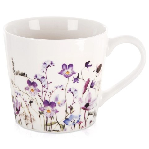 Orion Kubek Porcelanowy Duży 430 ml Louka Kwiatowy Dekor do Herbaty