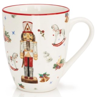 Orion Kubek Świąteczny Porcelana 320 ml Dziadek do Orzechów Zmywarka