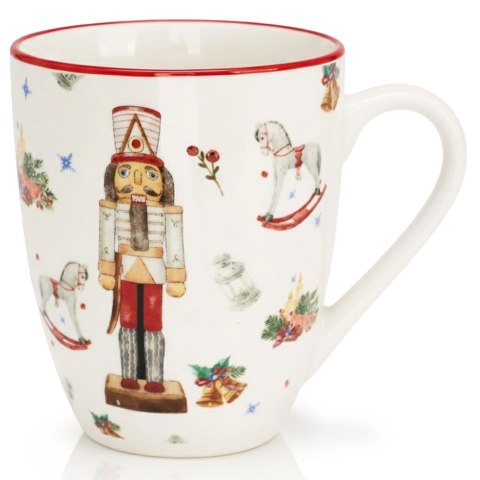 Orion Kubek Świąteczny Porcelana 320 ml Dziadek do Orzechów Zmywarka