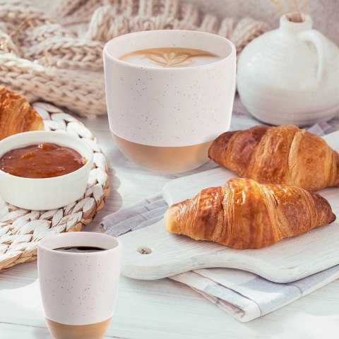 Orion Kubek do Kawy Herbaty Ceramiczny 290ml Biały Klasyczny ORION