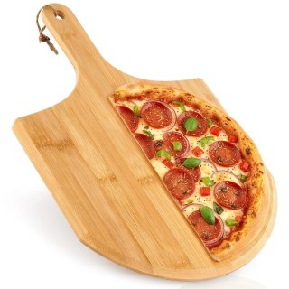 Orion Łopata do Pizzy Bambusowa 40 x 28 cm Deska do Serwowania i Pieczenia