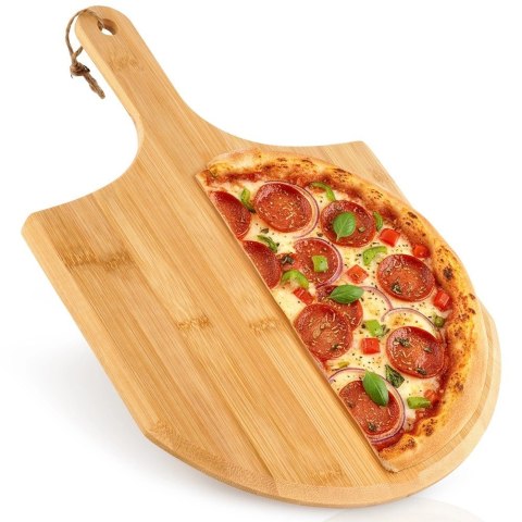 Orion Łopata do Pizzy Bambusowa 40 x 28 cm Deska do Serwowania i Pieczenia