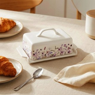 Orion Maselniczka Porcelanowa Louka Maselnica z Pokrywką w Polne Kwiaty