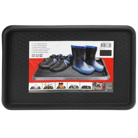 Orion Mata Podstawka na Buty 61 x 40 cm Czarna Ociekacz Strukturalna HSC