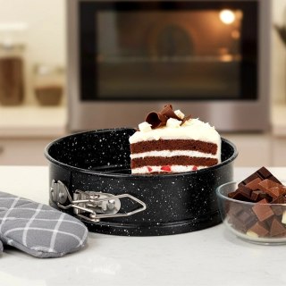 Orion Mini Tortownica Rozpinana 14 cm Stal Granitowa Nieprzywierająca VILDE
