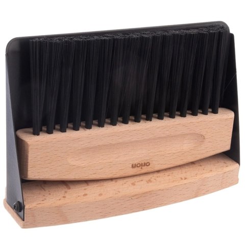 Orion Mini Zmiotka z Szufelką ORION Metal Drewno z Magnesem do Blatu Czarne