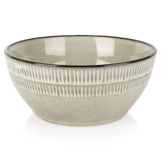 Orion Miseczka Ceramiczna 750 ml Szara Matowa na Zupę Płatki Sałatkę