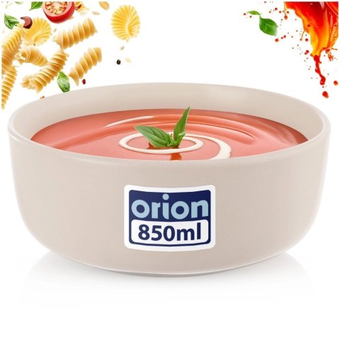 Orion Miseczka Ceramiczna ORION 830 ml Kremowa na Zupę Płatki Mikrofala Zmywarka
