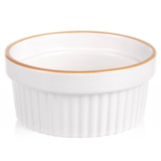 Orion Miseczka Ceramiczna Żaroodporna do Zapiekania 290ml Biała ORION