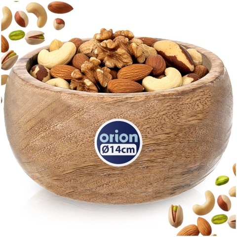 Orion Miska Drewniana Mango 450 ml 14 cm Salaterka na Przekąski Loft