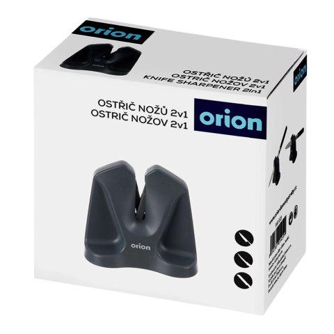 Orion Ostrzałka do Noży i Nożyczek 2w1 Ręczna Karbidowa ORION Ostrzałka