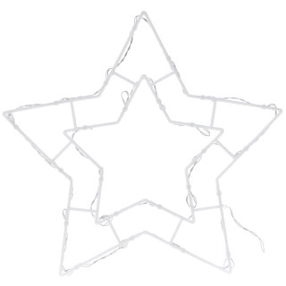 Orion Ozdoba świecąca na okno gwiazda 24 LED 41x39 cm