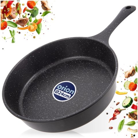 Orion Patelnia Granitowa 24 cm ORION Grande Indukcja Piekarnik Odlew